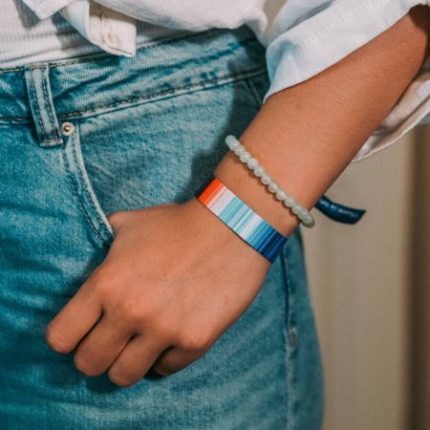 Climate Stripes Wristband
